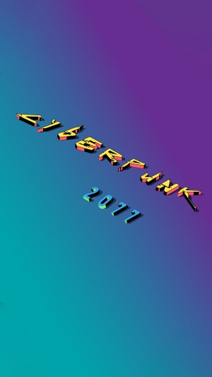 Cyberpunk 2077 2077 logo