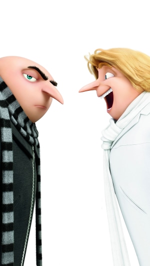 Gru and Balthazar Bratt from Despicable Me 3
