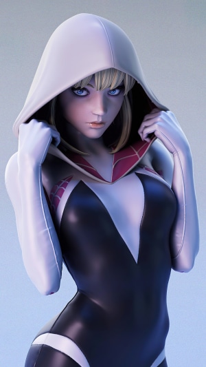 Gwen Stacy Spider-Gwen Artwork