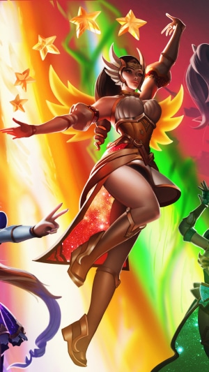 Star Guardian Leona from League of Legends 4K