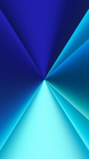 Abstract digital art with blue and cyan gradients