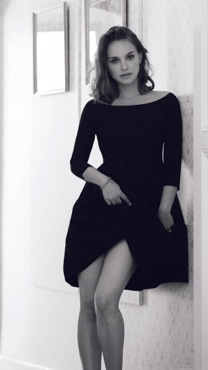 Natalie Portman in Black and White