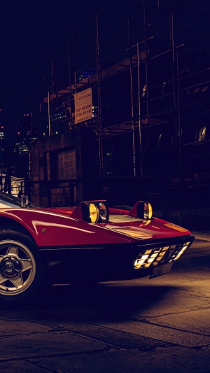 Red Ferrari 308 GTB 4K