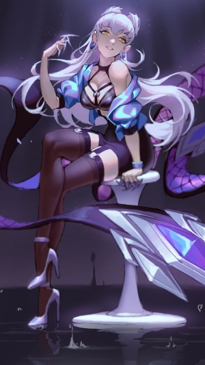 Akali from League of Legends KDA 4K