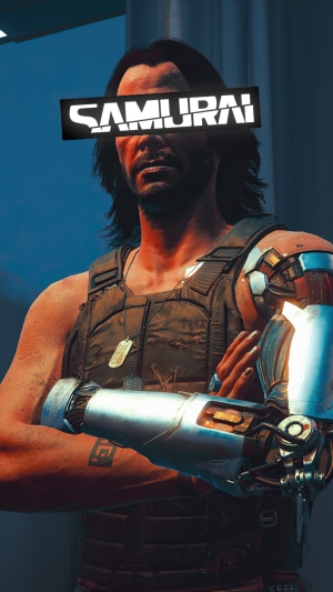 Johnny Silverhand from Cyberpunk 2077
