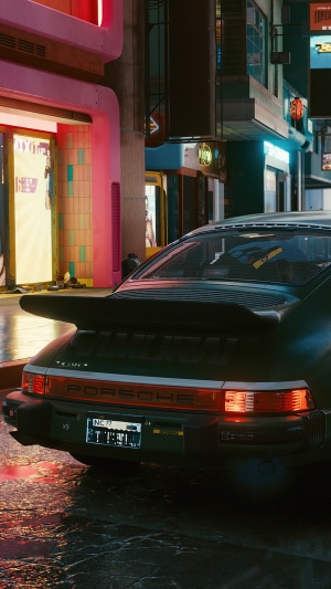 Porsche 911 from Cyberpunk 2077