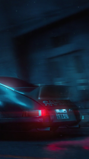 Porsche 911 from Cyberpunk 2077 4K