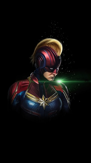 Captain Marvel artwork 4K