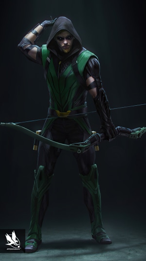 Green Arrow from Injustice 2