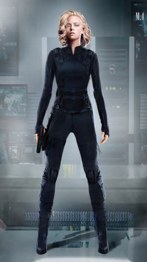 Charlize Theron as Cipher from Fast & Furious 8