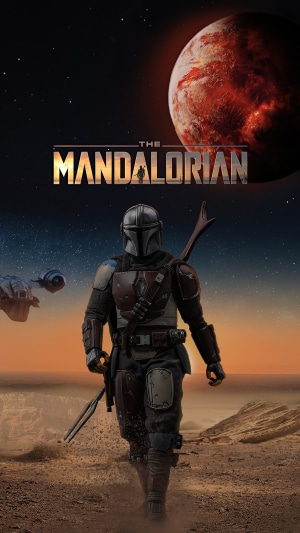 The Mandalorian from Star Wars