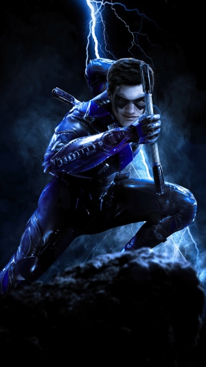 Nightwing from DC Comics in 4K