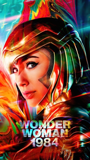Wonder Woman 1984 movie poster with Diana Prince
