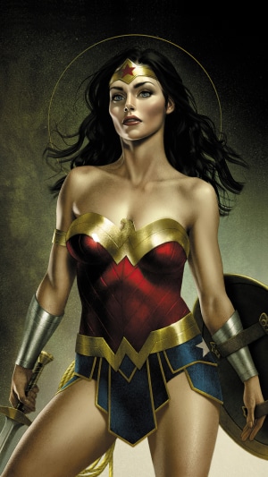 Wonder Woman artwork 4K
