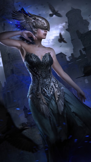 Raven Queen artwork