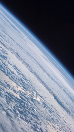 Earth's Atmosphere from Space 4K