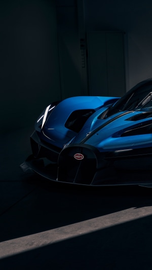 Bugatti Bolide front view