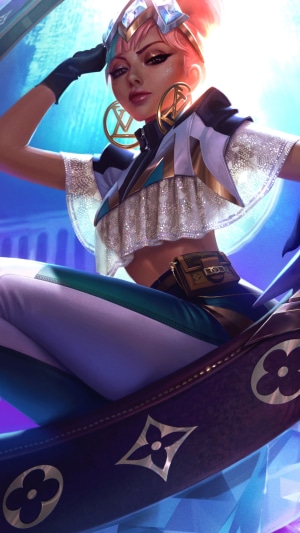 K/DA All Out Seraphine from League of Legends 4K