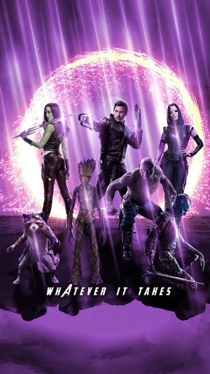 Guardians of the Galaxy from Avengers Endgame