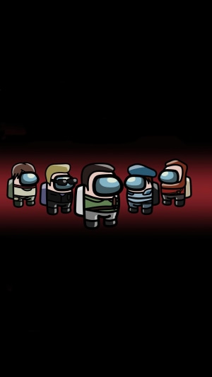 Among Us characters in Resident Evil outfits