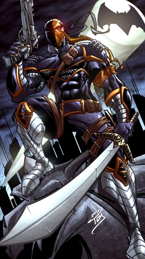Deathstroke from DC Comics artwork