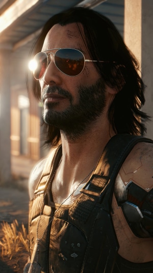 Johnny Silverhand from Cyberpunk 2077