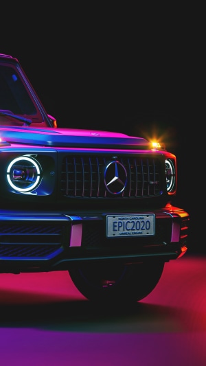 Mercedes Benz G-Class with 4K Lighting