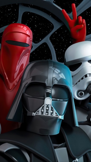 Darth Vader and Imperial Guards from Star Wars