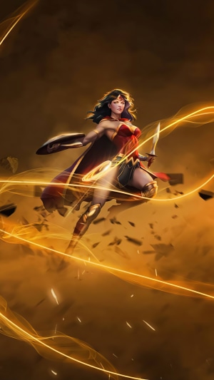 Wonder Woman artwork 4K