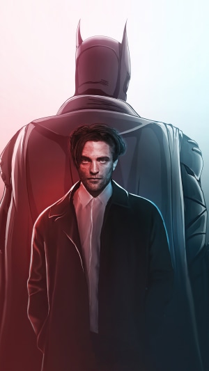 Robert Pattinson as Batman from The Batman 4K
