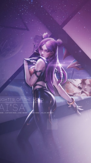 K/DA Kai'Sa from League of Legends 4K