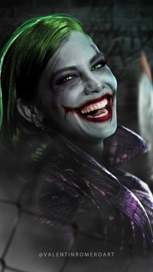 Joker inspired art