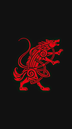 Assassin's Creed Valhalla wolf logo