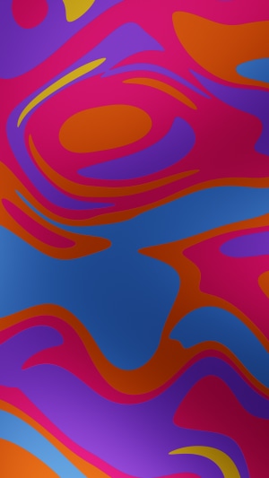 Abstract digital art with swirling colors