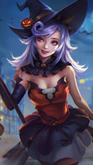 Halloween Witch Artwork