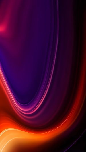Abstract digital art with flowing colors