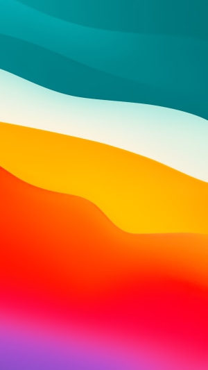 Abstract colorful waves on a dark background