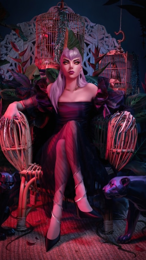 K/DA Kai'Sa from League of Legends 4K