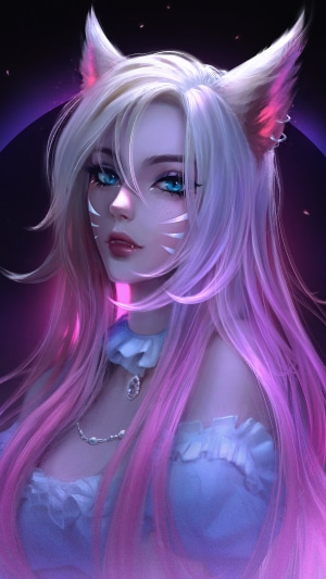 Ahri from League of Legends KDA Art