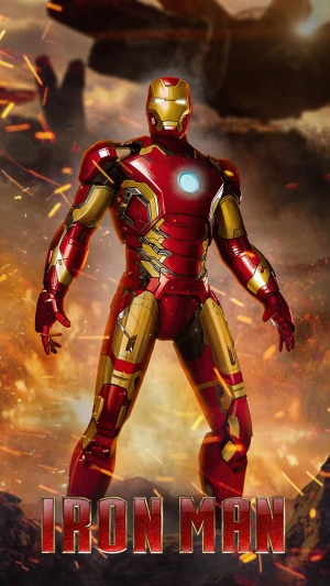 Iron Man artwork 4K
