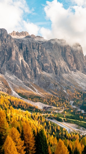 Autumn Mountain Landscape 4K