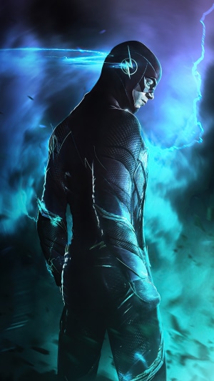 The Flash from DC Comics Artwork 4K