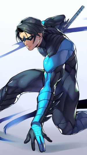 Nightwing from DC Comics artwork