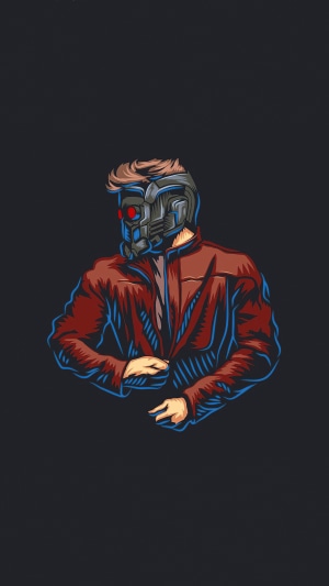 Star-Lord from Marvel artwork 4K
