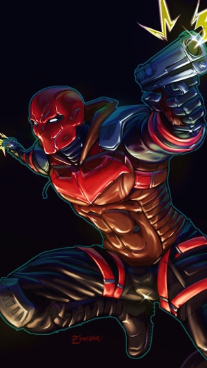 Red Hood with Guns