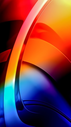 Abstract digital art with flowing shapes and colors