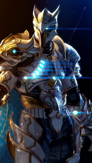 Knight in ornate armor from Godfall 4K