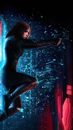 Black Widow artwork 4K