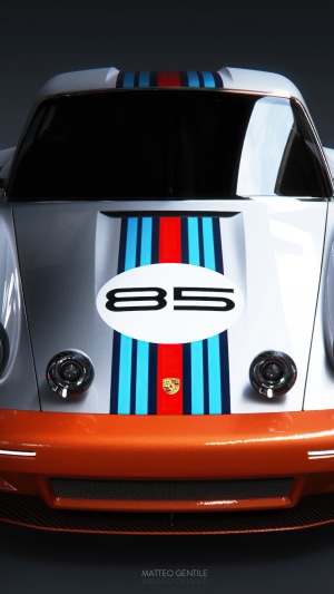 Porsche 911 Martini Racing 85 4K