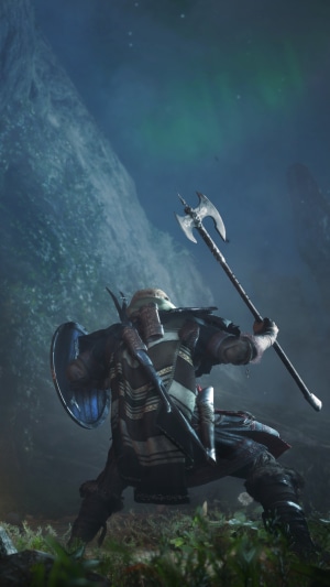 Assassin from Assassin's Creed Valhalla with Axe